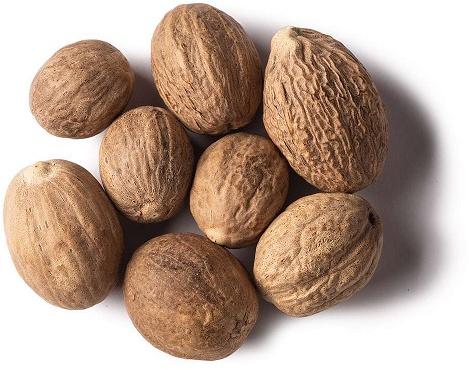 Whole nutmeg, Color : Brown