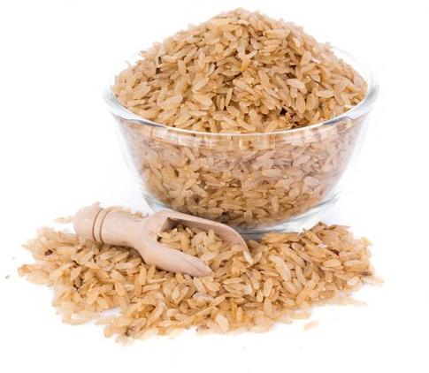 Organic Soft Brown Basmati Rice, for High in Protein, Variety : Medium Grain