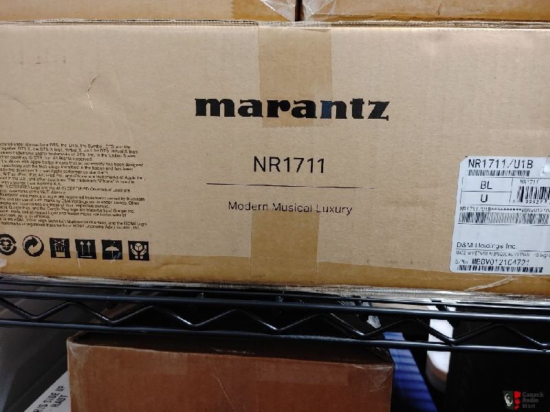 Marantz NR1711 8K Slim 7.2 Channel Ultra HD AV Receiver