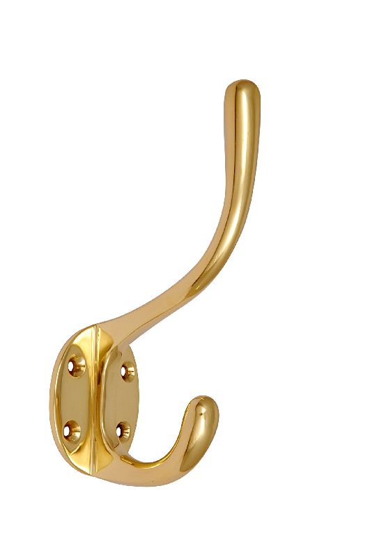 Polished Brass SECH-8218 Door Coat Hook, Color : Golden at Best Price in  Aligarh