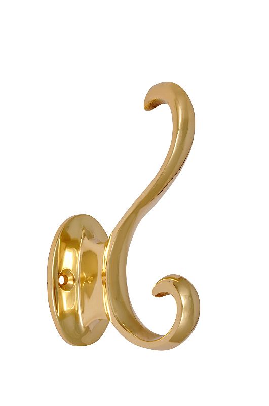 Polished Brass SECH-8225 Door Coat Hook, Color : Golden