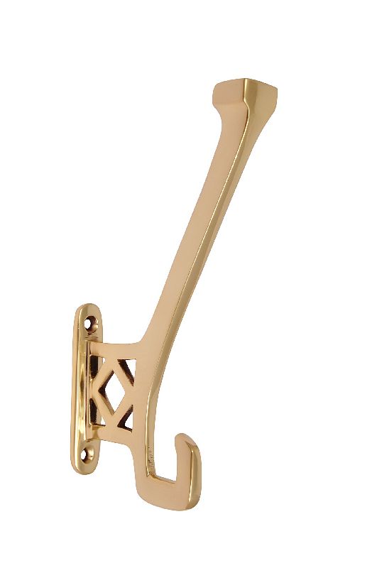 Polished Brass SECH-8230 Door Coat Hook, Color : Golden