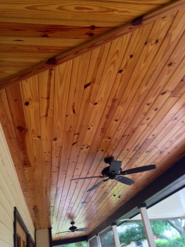 Pine Wooden Ceiling