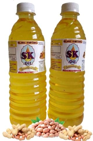 Groundnut oil, for Home Use, Packaging Size : 1 litre