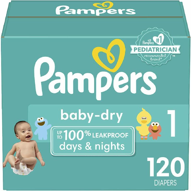 Pampers Baby-Dry Size 3 Diapers 104 ct Box