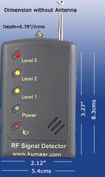 Spy cam Detector, Power : 3v dc (aaa/um-4 battery x2)