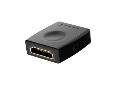 HDMI Female To Female Connector, Color : Black