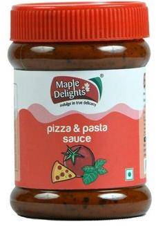 Maple Delights Pizza Pasta Sauce, Packaging Type : Plastic Jar