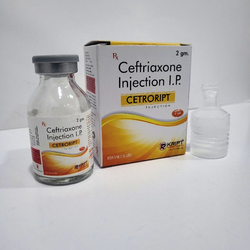 CETRORIPT 2GM INJECTION, for Pharmaceuticals