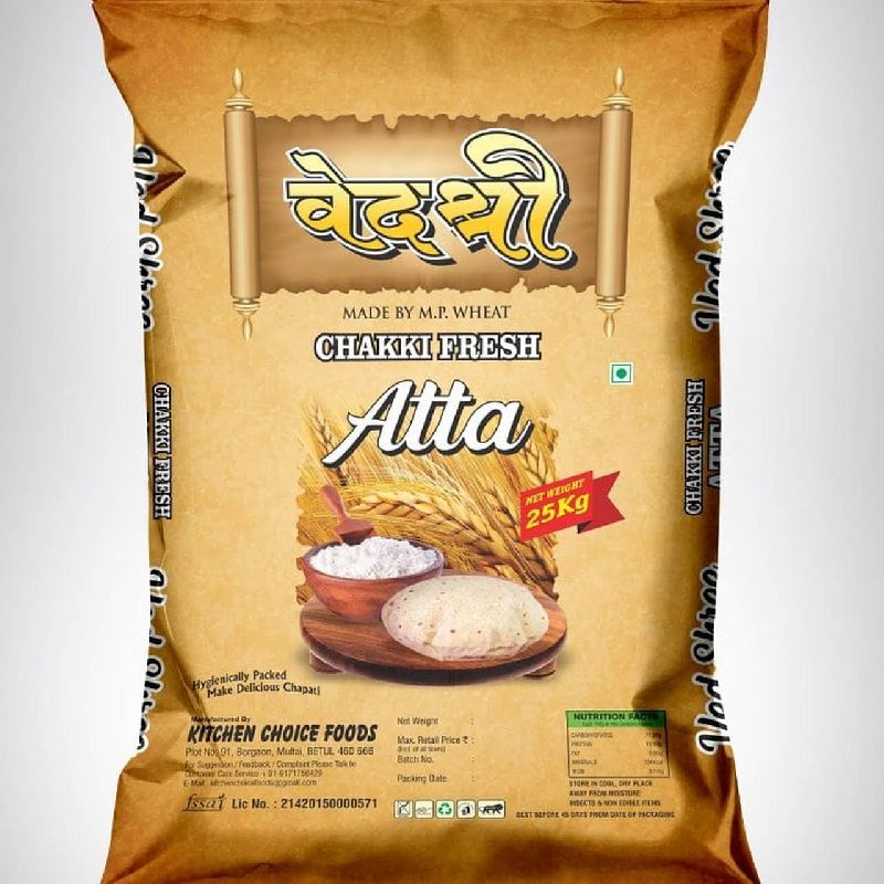 Vedshree Chakki Fresh Atta 25kg