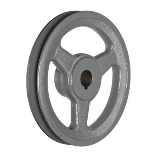 Polished Metal Casting Pulley, Size : 0-15Inch, 15-30Inch, 30-45Inch