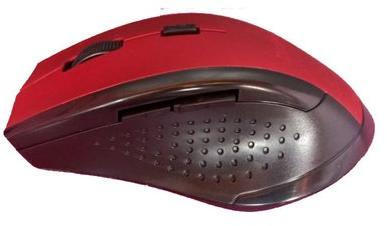 Wireless Mouse, Color : Red, Black