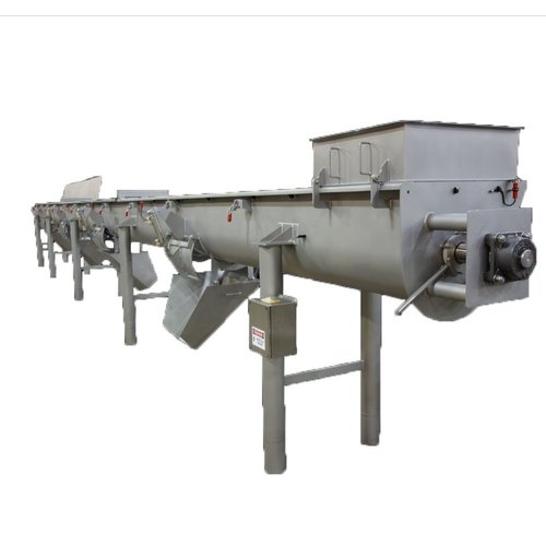 Stainless Steel Industrial Screw Conveyor, Voltage : 415V