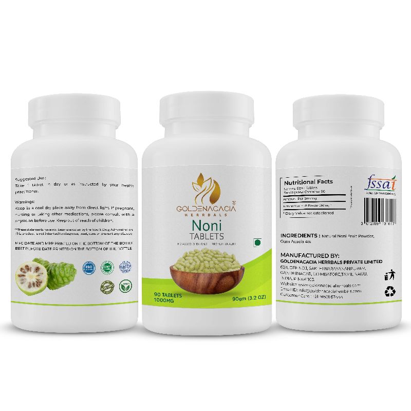NONI FRUIT 1000mg 90 TABLETS