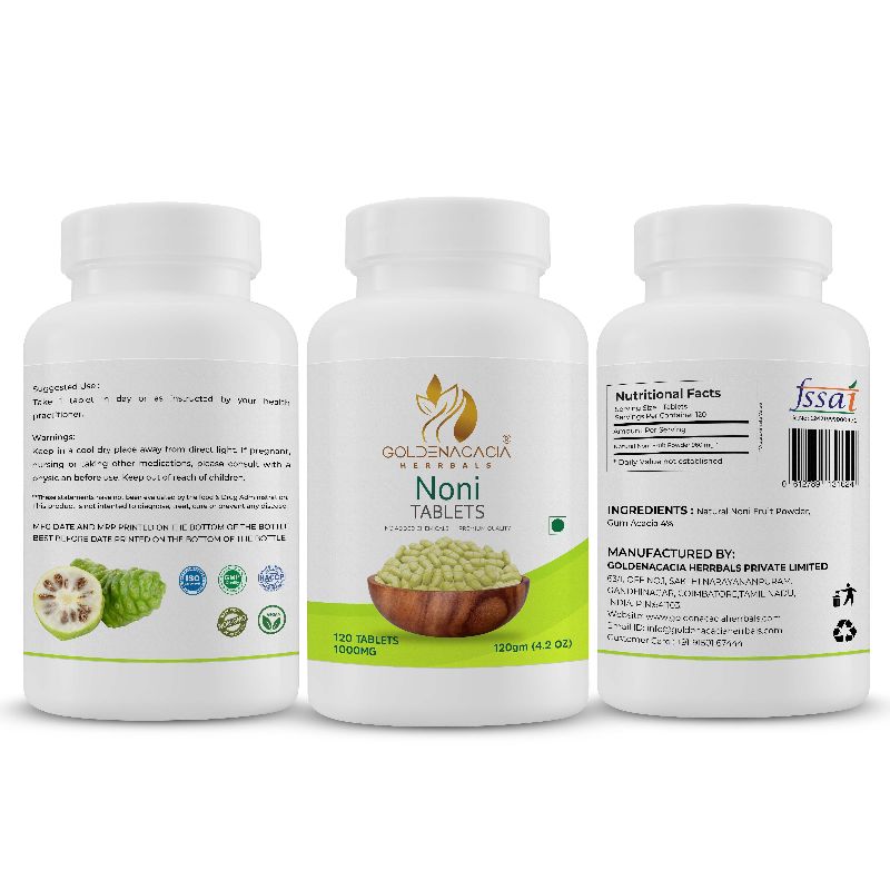 NONI FRUIT 1000mg 120 TABLETS