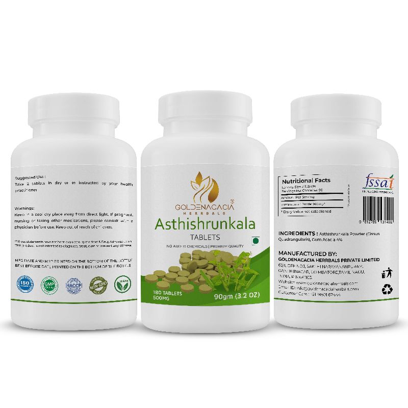 ASTHISHRUNKALA 500mg 180 TABLETS