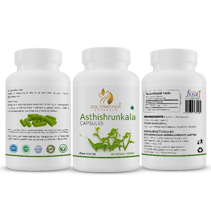 ASTHISHRUNKALA 500mg 90 CAPSULES