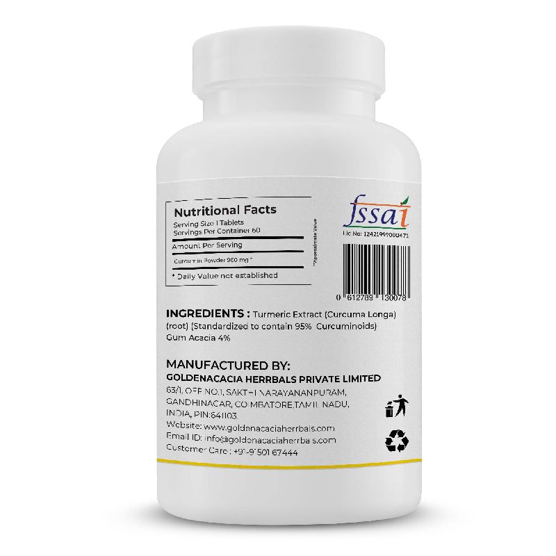 CURCUMIN 1000 MG 90 TABLETS