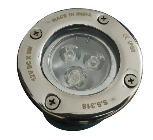 Stainless Steel FOUNTAIN LIGHT, Voltage : 12 V