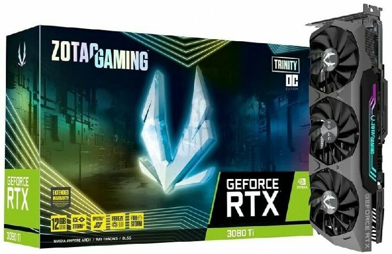 ZOTAC GAMING GeForce RTX 3080 Ti Trinity OC 12GB 6 x Card