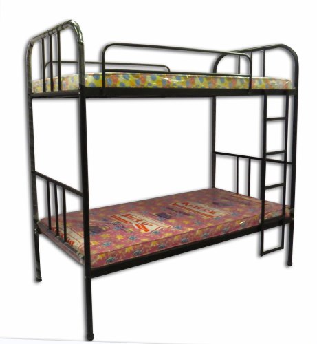 Jeyaraj Industries Mild Steel Hostel Cot Bed, Size : 8.5 x 2.5 Feet