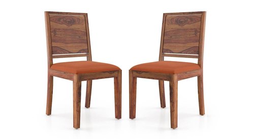 Medium Back Wooden Chair