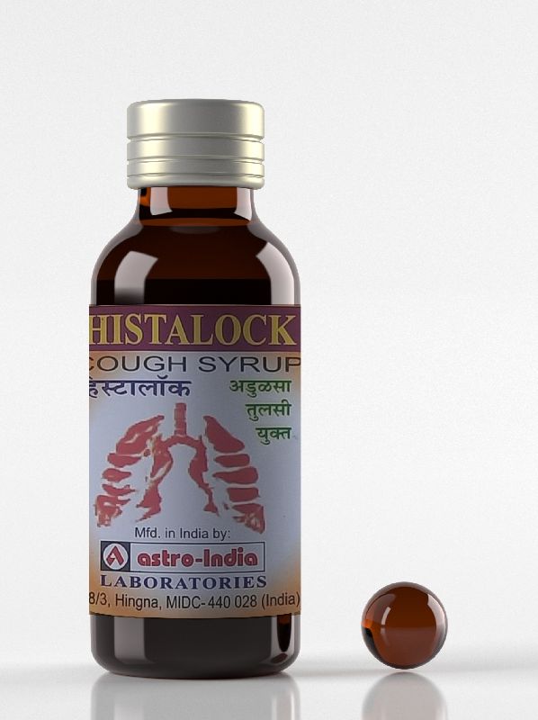 Histalock Cough Syrup, Plastic Type : Plastic Bottles