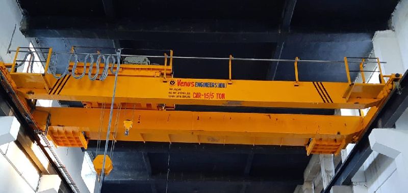 Hydraulic Flameproof EOT Crane, for Construction, Load Capacity : 10-15tons