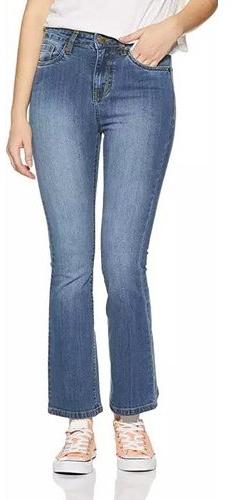 Ladies Bootcut Jeans, Feature : Skin Friendly, Anti-Wrinkle, Easily Washable, Comfortable, Pattern : Plain