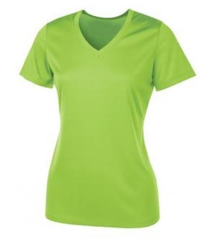 Half Sleeves Cotton Ladies V Neck T-shirts, Technics : Attractive Pattern, Pattern : Plain