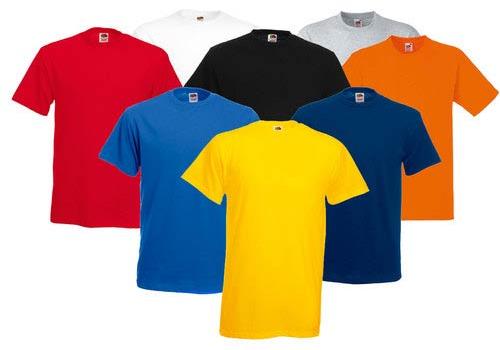 Cotton Plain Mens Round Neck T-shirts, Sleeve Type : Half Sleeves
