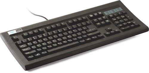 TVS USB Keyboard, Color : Black