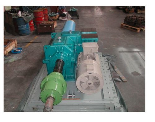 Foot Mounted Two Stage Uncoller Helical Gearbox