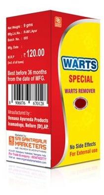 Wart Remover, Packaging Type : Box