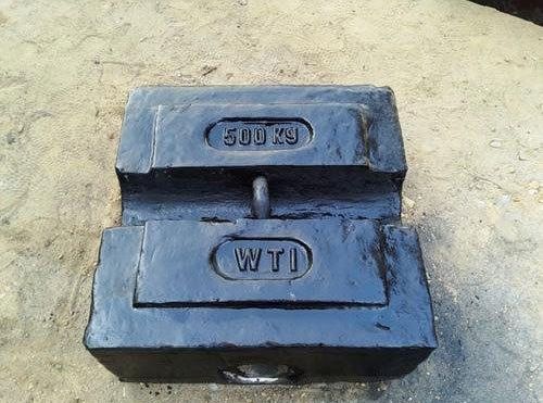 Cast Iron 500 Block Weight, for Industrial