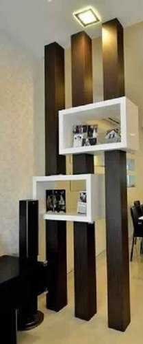 Plywood Designer Showcase Shelf