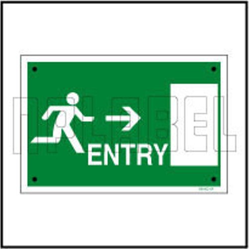 NP Label Entry Sign Name Plate, Shape : Rectangular