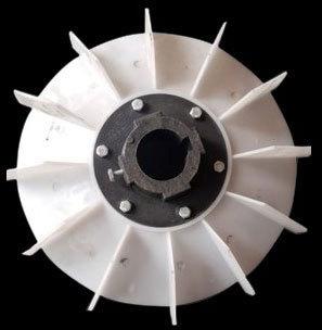 Round Generator Plastic Cooling Fan, Color : White Black