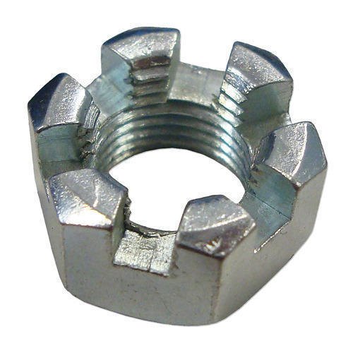 Polished Stainless Steel Slotted Nuts, Length : 20-30mm