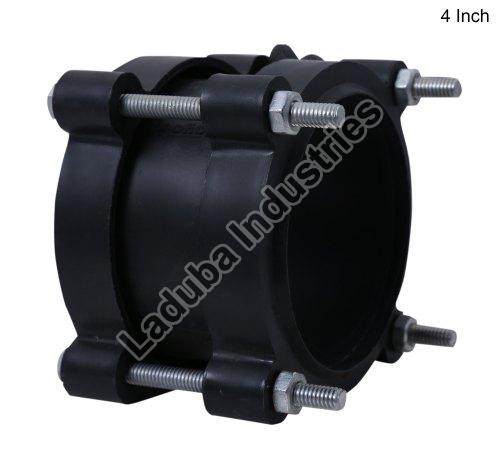 4 Inch PPCP Virgin D Joint, for Pipe Fitting, Color : Black