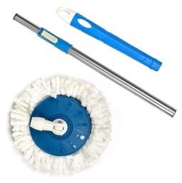 Cotton Plastic floor cleaning mop, for Home, Hotel, Office, Feature : Foldable