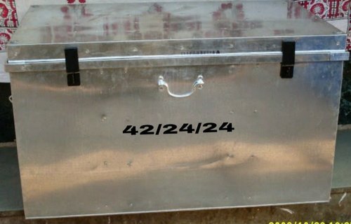 0.50mm Galvanised Trunk, Size : 42