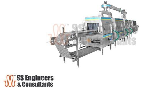 Bakery Pan Cleaning Machine