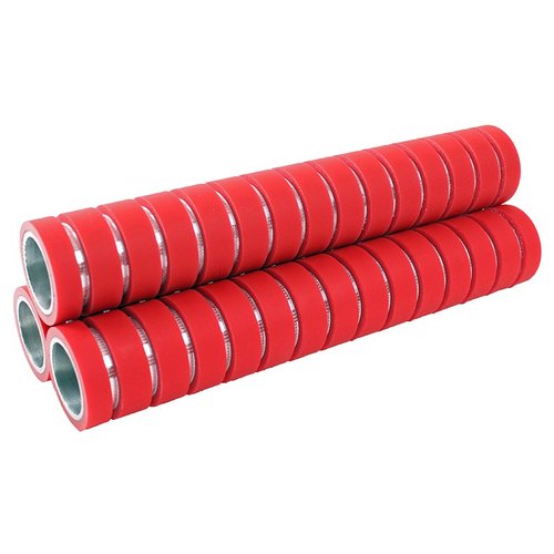 Red Rubber Rollers