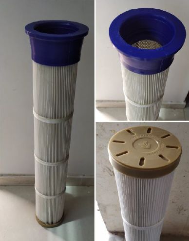 Round Soft PU Molded Filter Cartridge, Color : White