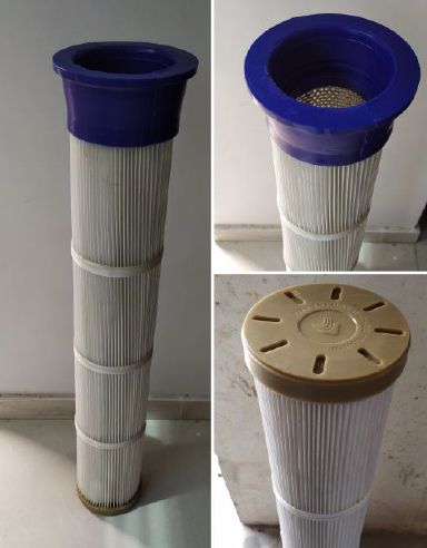 KEL Round Sweeping Machine Air Filter, Color : White