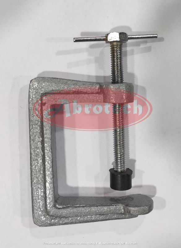 Abrotech Polished Cast Iron G Clamp, for Labratory