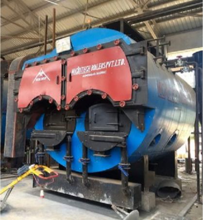 Wood & Coal Fired 500 kg/hr Package Steam Boiler