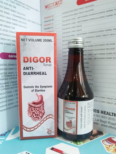 Diarrhea Syrup, Packaging Size : 200 mL