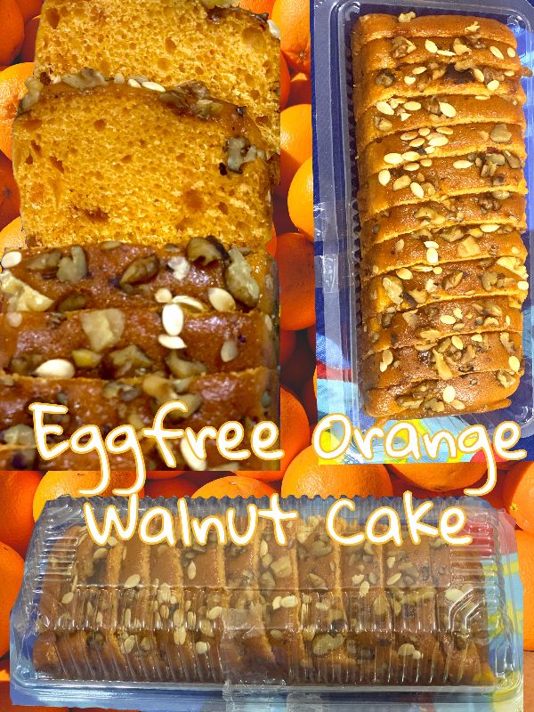 Mohun's Eggless Orange Walnut Cake, Occasion : Birthday Party, Bakery